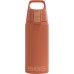 SIGG - Isolierte Trinkflasche - Thermosflasche Shield Therm One Eco Red - kohlensäurehaltige Getränke - Auslaufsicher - Spülmaschinenfest - BPA-frei - 90% recycelter Edelstahl - Rostrot - 0,5L
