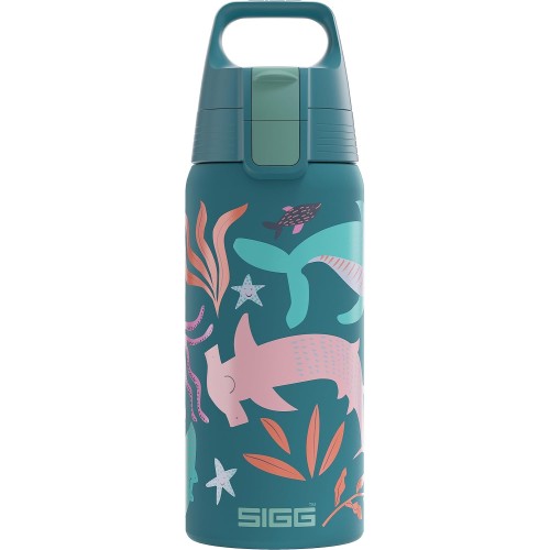 SIGG - Shield Therm ONE Insulated Water Bottle for Children - Suitable for Carbonated Drinks - Leak-proof & Lightweight - BPA-Free - 0.5L