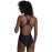 ARENA Damen Women's Waves Profile Swimsuit Swim Pro Back One Piece Swimsuit (1er Pack)