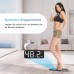 Healthkeep Personal Scales - Digital Body Scales with High Precision Sensors Load Capacity up to 180 kg, Digital Scales with Clear LCD Display and Step-On, Scales for People Made of Safety Glass