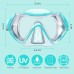 Findway Children's Diving Goggles, Swimming Goggles, Snorkel Mask for Boys Girls Teenagers, Diving Mask with Nose Cover, 180° Panorama, HD, Anti-Fog, Anti-Leak, Diving Goggles for Children 4-16 Years