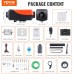 VEVOR Air Diesel Heater Auxiliary Heater 12V 8KW Air Heater Air Diesel Auxiliary Heater Air Heater 0.16-0.62L/Hour Diesel Heater with LCD Display & Remote Control & Bluetooth APP