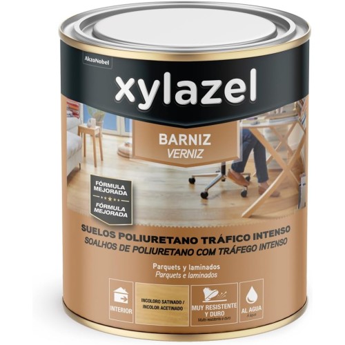 Xylazel 750ml Satin Flooring Watercolour Paint