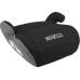 Sparco Child Car Seat Raiser Black and Grey i-Size. European Standard 2024 ECE 129/03. 125-150 cm
