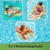 Balinco Air Mattress Pool, надуваем стол, воден стол с облегалка и подлакътници, седалка за плуване, седалка за басейн, шезлонг, стол за релакс във вода