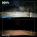 BEAMFLY H7 16000LM LED Bulbs Conversion Kit for Car Halogen Headlights, High or Low Beam 12V, 6000K White Lights