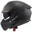 LS2, Stream II Full-Face Motorcycle Helmets Black Matt, L