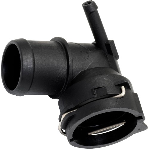 AERZETIX - C67183 - Coolant flange with gasket - engine radiator mounting side, upper - compatible with OE numbers 1K0 122 291BA