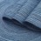 SHACOS Set of 6 Placemats, Washable, Round, Blue Braided Placemats, Dirt-Repellent, Heat Resistant, Table Mats, Washable, Blue