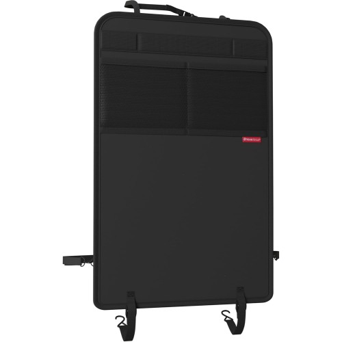 ATHLON TOOLS Backrest Protective Mat Coated, Backrest Protection Car Kick Mat, Reinforced, with Mesh Pockets, Dirt-Repellent, Easy to Clean and Water-Repellent