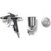 FIAC Paint Spray Gun 1863, Paint Gun for Small Areas, Aerograf with 100 ml Colour Tank, 0.8 mm Nozzle, Max Pressure 3 Bar, Black