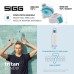 SIGG Total Clear ONE Tritan Drinking Bottle Suitable for Carbonated Drinks, Dishwasher Safe, Leak-Proof, Feather-Light, Scratch-Resistant, BPA-Free, 0.75 L/1.5 L
