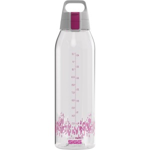 SIGG Total Clear ONE Tritan Drinking Bottle Suitable for Carbonated Drinks, Dishwasher Safe, Leak-Proof, Feather-Light, Scratch-Resistant, BPA-Free, 0.75 L/1.5 L
