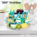 BillyBath Turntable Organiser 360°Lazy Susan Spice Rack Rotating Spice Holder Spice Rack Kitchen Holder No Drilling for Kitchen Organiser Storage