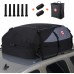 Sailnovo Car Roof Box 20 Cubic Feet Foldable Waterproof 1000D with 8 Reinforced Straps 6 Door Hooks for Travel and Luggage Transport for Most Vehicles with/without Pannier Rack