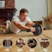 YIFMOO Abdominal Roller, Ab Roller Abdominal Trainer с подложка за колене, комплект колела за коремни мускули, тренажор за коремни мускули, подходящ за начинаещи и професионалисти, неплъзгащо устройство за тренировка на коремните мускули за