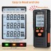 Proster EMF Meter 3 in 1 Digital Radiation Detector for Electromagnetic Fields EF RF MF, 5G Cellular Towers WiFi Signal Detector for EMF Inspection at Home and Office and Ghost Hunting