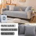 YSZBD Sofa Cover, Waterproof, Protector for L-Shaped, 1/2/3/4-Seater, Corner Sofas, Protective Blanket, Non-Slip, Light Grey, 70 x 180 cm