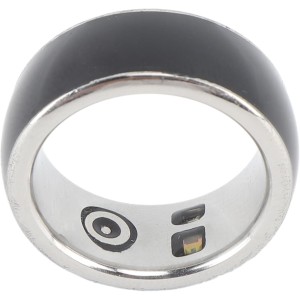Pyhodi Smart Health Ring, IPX8 Waterproof Health Tracker, Bluetooth Fitness Smart Ring for Monitoring Blood Oxygen, Heart Rate, Temperature, Pedometer, Suitable for