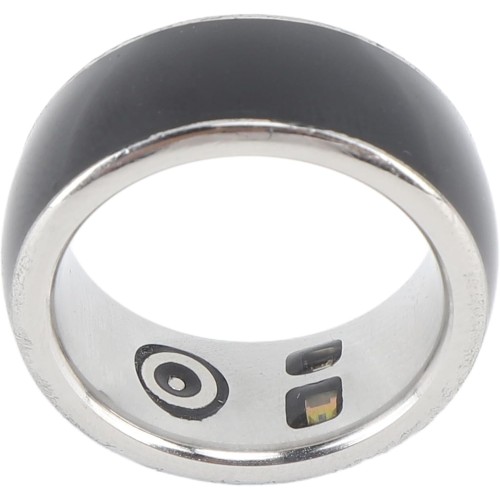 Pyhodi Smart Health Ring, IPX8 Waterproof Health Tracker, Bluetooth Fitness Smart Ring for Monitoring Blood Oxygen, Heart Rate, Temperature, Pedometer, Suitable for