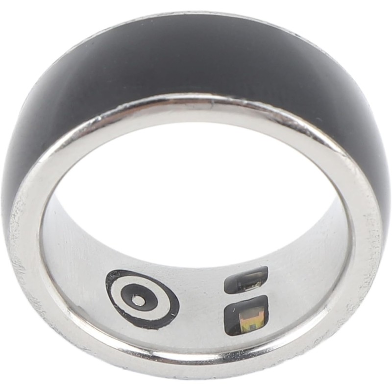 Pyhodi Smart Health Ring, IPX8 Waterproof Health Tracker, Bluetooth Fitness Smart Ring for Monitoring Blood Oxygen, Heart Rate, Temperature, Pedometer, Suitable for