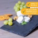 Westmark Natural Slate / Serving Plates, Set of 2, Rectangular, Surface: 30 x 20 cm Each Slate, Tapas + Friends, 694022E3
