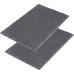 Westmark Natural Slate / Serving Plates, Set of 2, Rectangular, Surface: 30 x 20 cm Each Slate, Tapas + Friends, 694022E3