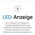 FISCHER Fahrrad LED-Akku Beleuchtungs-Set Twin Stop 100 Lux, mit Sensormodus, Lange Leuchtdauer, stabiles Aluminium-Gehäuse, schwarz, 1 Stück
