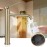 PHASAT PTMP01LG Bathroom Tall Washbasin Mixer Tap Stainless Steel with Spout Height Single Lever Sink Tap Brush Gold