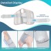 CURECARE Wrist Support with 2 Interchangeable Splints, Wrist Brace for Pain Relief, Adjustable Carpal Tunnel Syndrome Splint, Wrist Bandages for Tendinitis, Arthritis (S/M, Left)