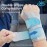 CURECARE Wrist Support with 2 Interchangeable Splints, Wrist Brace for Pain Relief, Adjustable Carpal Tunnel Syndrome Splint, Wrist Bandages for Tendinitis, Arthritis (S/M, Left)
