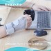 CURECARE Wrist Support with 2 Interchangeable Splints, Wrist Brace for Pain Relief, Adjustable Carpal Tunnel Syndrome Splint, Wrist Bandages for Tendinitis, Arthritis (S/M, Left)