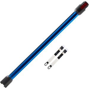 Cheerhom Extension Tube for Dyson V11, Suction Tube Compatible with Dyson V7 V8 V10 V11 V15, Rigid Telescopic Tube for Dyson Vacuum Cleaner with Two 2-in-1 Brushes, Blue