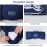 Children's Sleeping Bag Double Zip Soft Warm Foldable Children's Sleeping Bag with Removable Cushion for Girls Boys Easy Clean Sleeping Bag for Outdoor Indoor Camping 150 x 60 cm