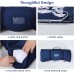 Children's Sleeping Bag Double Zip Soft Warm Foldable Children's Sleeping Bag with Removable Cushion for Girls Boys Easy Clean Sleeping Bag for Outdoor Indoor Camping 150 x 60 cm