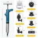 NiC IS COCNG Pressure toilet suppressor, high pressure toilet plunger, toilet plunger, pipe cleaner, toilet blockage removal, toilet plunger 4-in-1 toilet plunger for toilet/sink/bathtub/floor drain