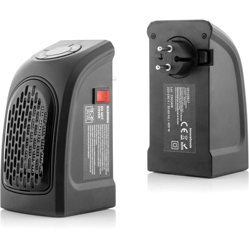 Heatpod InnovaGoods 400W Portable Mini Socket Heater