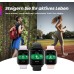 Amazfit Active 42 mm Smart Wake, Voice Assistant Voice to Text, Up to 14 Days Battery Life, GPS, Route Navigation, Bluetooth Call, Compatible with iOS and Android, Health and Fitness Management