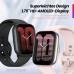 Amazfit Active 42 mm Smart Wake, Voice Assistant Voice to Text, Up to 14 Days Battery Life, GPS, Route Navigation, Bluetooth Call, Compatible with iOS and Android, Health and Fitness Management