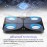 Body Fat Scale, Personal Scales Digital Test Winner with App Smart Scale, Bluetooth Body Analysis Scales with for Body Fat, BMI, Muscle Mass, Protein, BMR, 26 cm x 26 cm