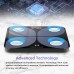 Body Fat Scale, Personal Scales Digital Test Winner with App Smart Scale, Bluetooth Body Analysis Scales with for Body Fat, BMI, Muscle Mass, Protein, BMR, 26 cm x 26 cm