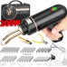200 W Wireless Plastic Welding Machine, USB Rechargeable 5000 mAh Battery Plastic Welding Machine, Plastic Repair Kit with 1200 Pieces Hot Stapler, Portable Plastic Welding Set for Car Bumper