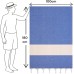 Heré Mood Cotton Hammam Towel & Sauna Towel for Men & Women - Lightweight, Absorbent & Quick Drying. Ideal as Beach Towel, Shower Towel, Bath Towel, Yoga Towel, Travel Towel & Sauna Accessories