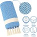 Heré Mood Cotton Hammam Towel & Sauna Towel for Men & Women - Lightweight, Absorbent & Quick Drying. Ideal as Beach Towel, Shower Towel, Bath Towel, Yoga Towel, Travel Towel & Sauna Accessories
