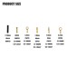 KOXXIAMOQ Pack of 525 2.8 mm 4.8 mm 6.3 mm Flat Connector Spade Cable Lugs Assortment Kit, Blade Receptacles Set, Cable Connector Terminal Cable Lugs with Insulation Sleeve