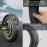 OUXI 10 Inch Tubeless Replacement Wheels for Ninebot G30 Max /G30D 60/70-6.5 Tubeless Rubber Tyres, 60/70-6.5 Inch Wheels, High Elastic Electric Scooter Replacement Tyres