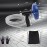 Pipe Cleaning Spiral 8.5 m Drain Spiral Drain Pipe Cleaning Electric Long Pipe Cleaner Drain Cleaner with Drill Attachment Ideal Pipe Spiral Against Clogging Drain