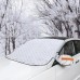 CaiTang Car Windscreen Cover, Windscreen Cover with 5 Magnets, Windscreen Cover, Car Windscreen Cover, Foldable Against Sun, Snow, Frost, Dust, 225 x 110 cm