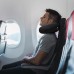 Gosider Black Travel Neck Pillow Memory Foam Aeroplane Pillow for Neck and Head Support Soft Portable U-Shape Neck Pillow for Airplane, Car and Home Office Use