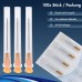 Pack of 100 25G x 1 Inch (0.5 mm x 25 mm) Individually Packed Dispenser Tube for Refill Liquids Stainless Steel Tube for Household, Science Laboratory, Industry Made of Stainless Steel (25G)
